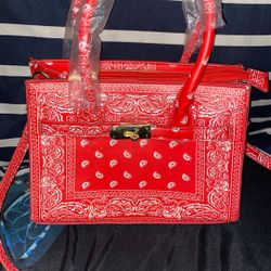 Brand New Red  Purse 