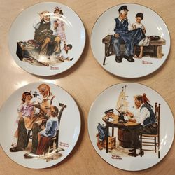 Norman Rockwell Plates