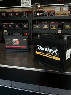 Car batteries