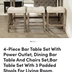 Bar Table And Sectional Sofa