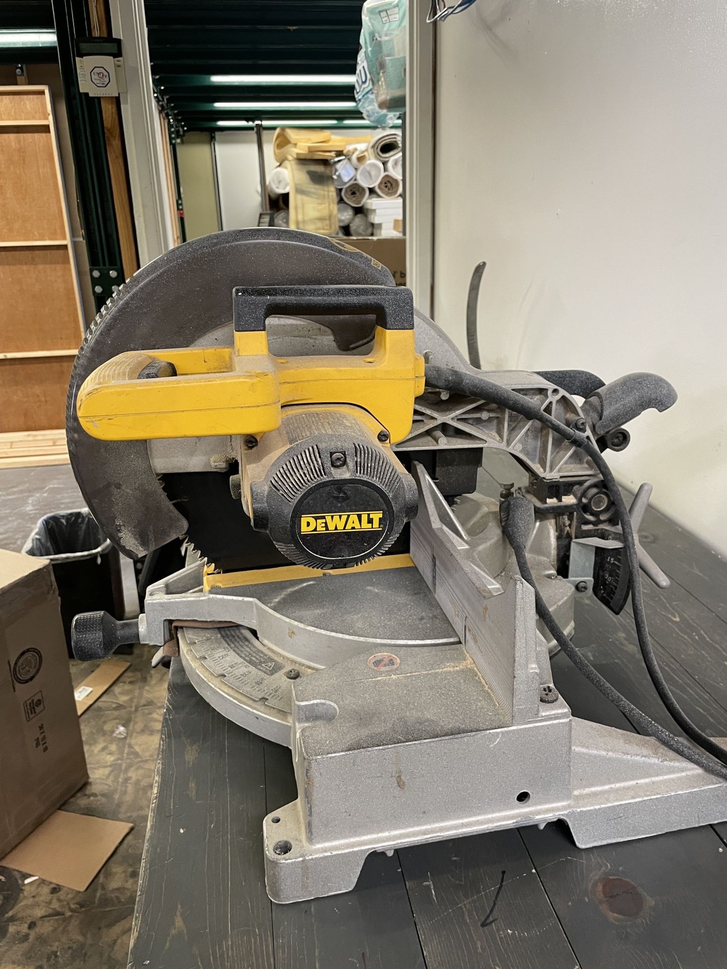 Dewalt DW 750 Miter Saw Tools Machinery