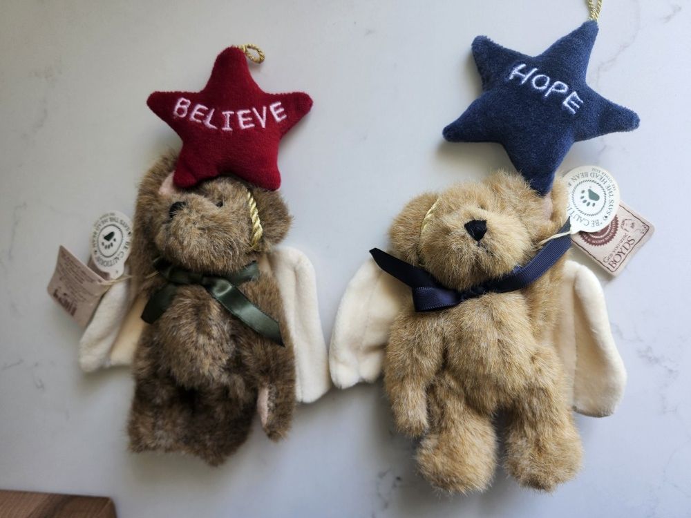 2 Boyds Teddy Bears