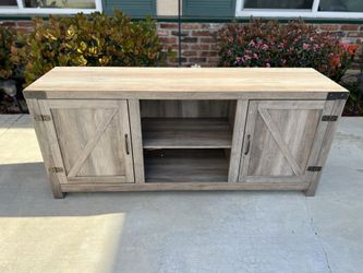 Brown Weathered Media Stand / Media Console / TV Stand / TV Console