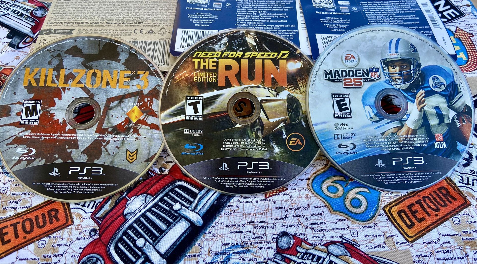 Lot Of 3 PlayStation 3 Games! No Box’s Included