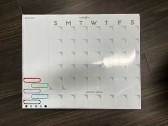 Calendar Whiteboard