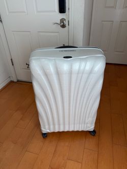 Samsonite C-Lite 86/33 Extra Large Spinner – Off White – Excellent Condition