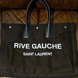 YSL Saint Laurent Rive Gauche tote bag