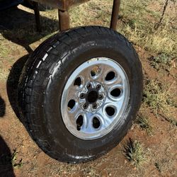17” Chevy Wheels And Tires 