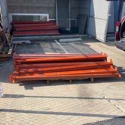 Tons Of Industrial Rack Cross Beams