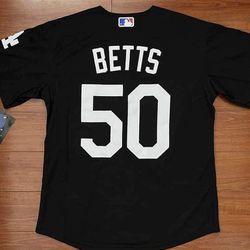 Black LA Dodgers Jersey For Mookie Betts New With Tags Available All Sizes 