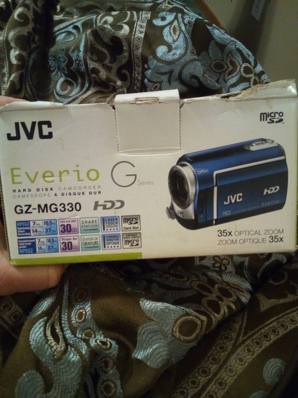 JVC hard disk camcorder