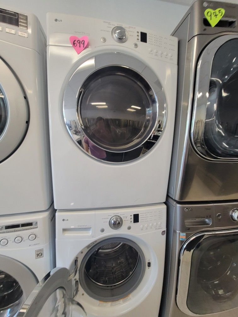 Front Load Washer And Electric Dryer Set 