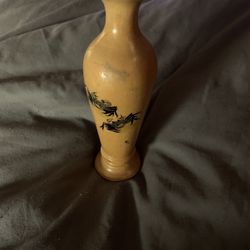 Wooden Vase