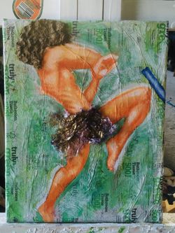 “Beauty Of Sacrifice” 2020 Oil Painting On Canvas