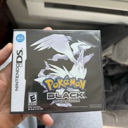 Pokemon Black Version Nintendo DS Brand New Factory Sealed Authentic Rare