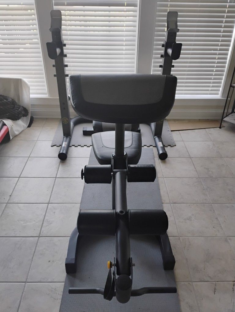 Olympic Weight Bench With Rack