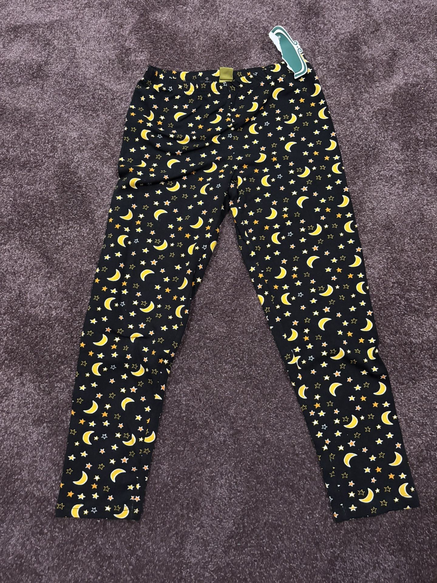 Cotton Moon and Stars Pants (girls 10/12)
