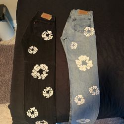 Denim Tear Jeans 34/34