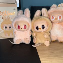 Pop Mart Plush Lot – DADA, BABA (Have A Seat) + Happiness (Big Into Energy)