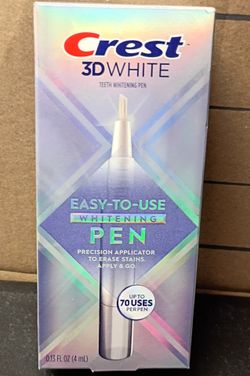 The Crest 3D White Easy-to-Use Teeth Whitening Pen