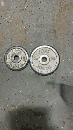 3 LB And 5 LB Lang Barbell