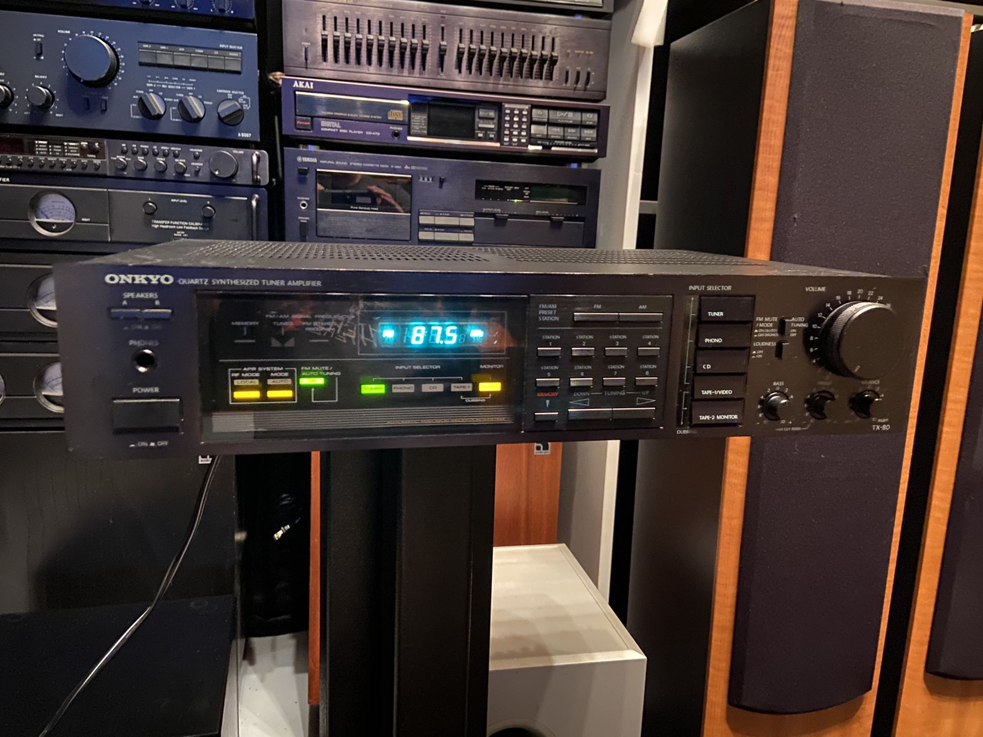 Onkyo TX-80 receiver in very nice condition