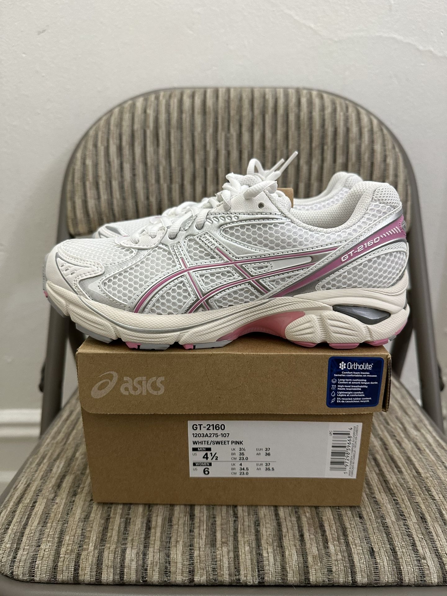 ASICS GT 2160 - Sweet Pink - Size 4.5M/6W, 5M/6.5W, 9M/10.5W - NYC Only