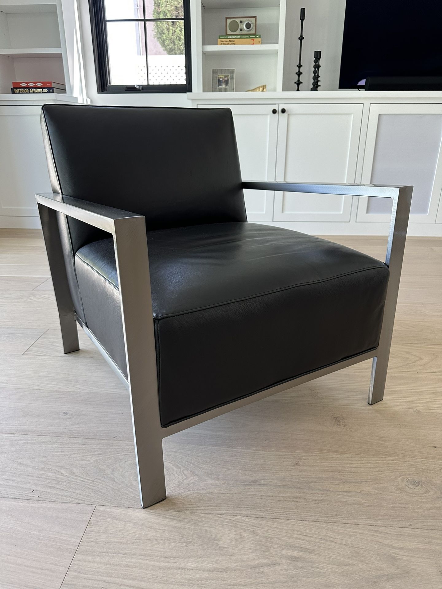 Room & Board Zinc Chair in Lucia Chocolate