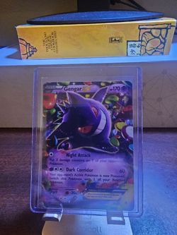 Gengar EX #34  - XY Phantom Forces 2014: Pokemon TCG
