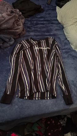 HUF Worldwide Striped Long Sleeve Shirt
