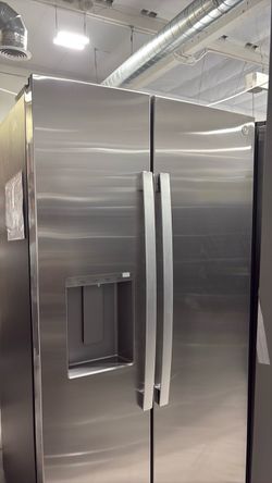 GE Stainless Steel Side-by-Side Refrigerator