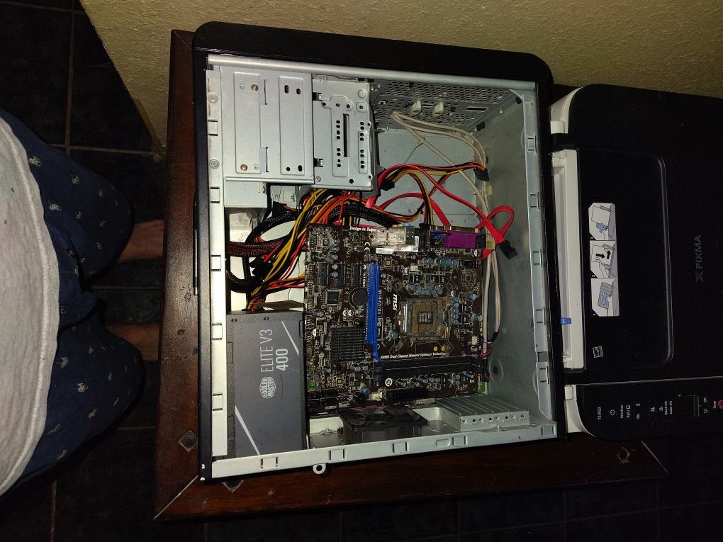 Computer Parts And Scanner