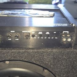 10" Subwoofer And Amp 