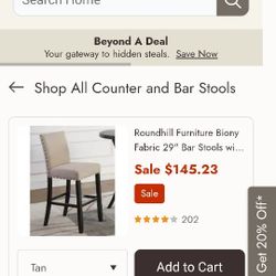 Bar Stools 2 Brand New 
