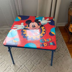 Kids Mickey Mouse Table