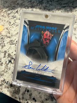 Star Wars San Witwer On Card Auto 1/99