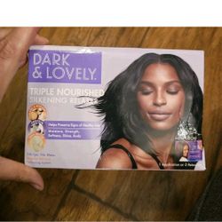 Dark and Lovely Triple Nourished Silkening Relaxer with Shea Butter | No-Lye