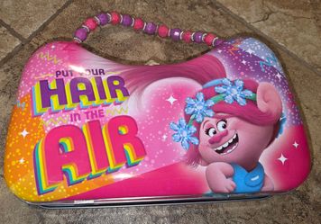 Lunch Box Disney TROLLS SCOOP PURSE Tin Box Scoop Purse