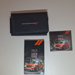 OEM 2015 DODGE JOURNEY OWNERS MANUAL WITH CASE AND CD