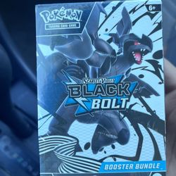Pokemon Black Bolt Booster Bundle 