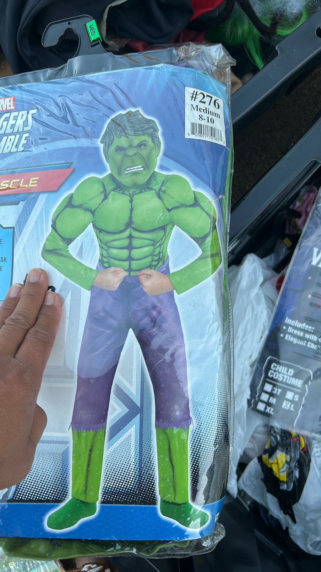 Halloween Costume: Hulk Muscle
