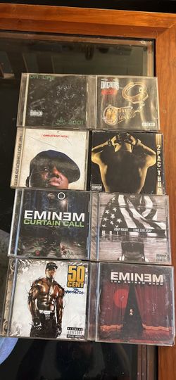 Music cds rap/hiphop lot