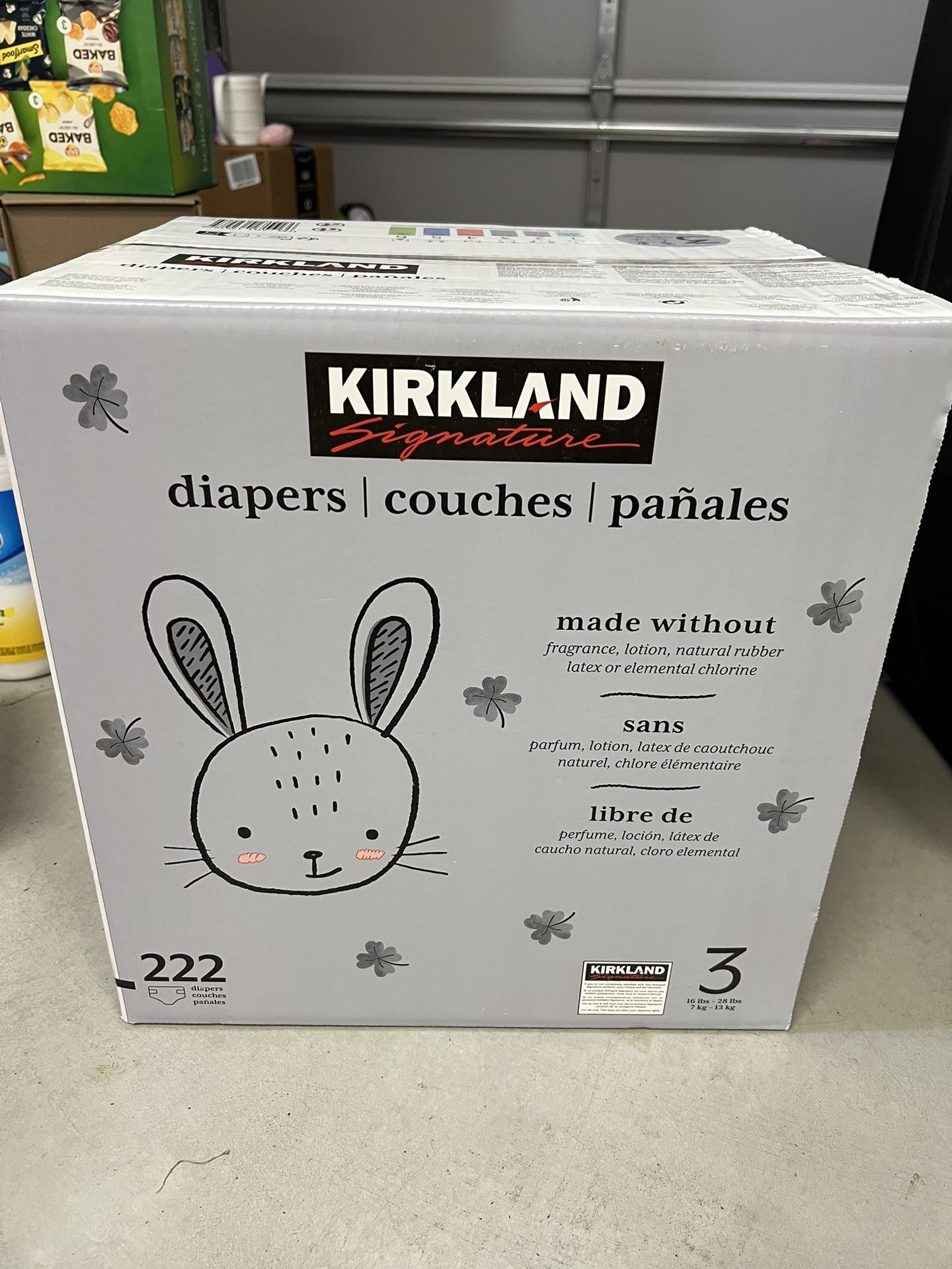 Costco Kirkland Diapers Size 3