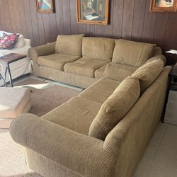 Free Beige Couch And Loveseat