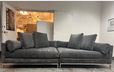 ZGallerie Deep Couch - Ventura Extra Deep Two-Piece Sofa