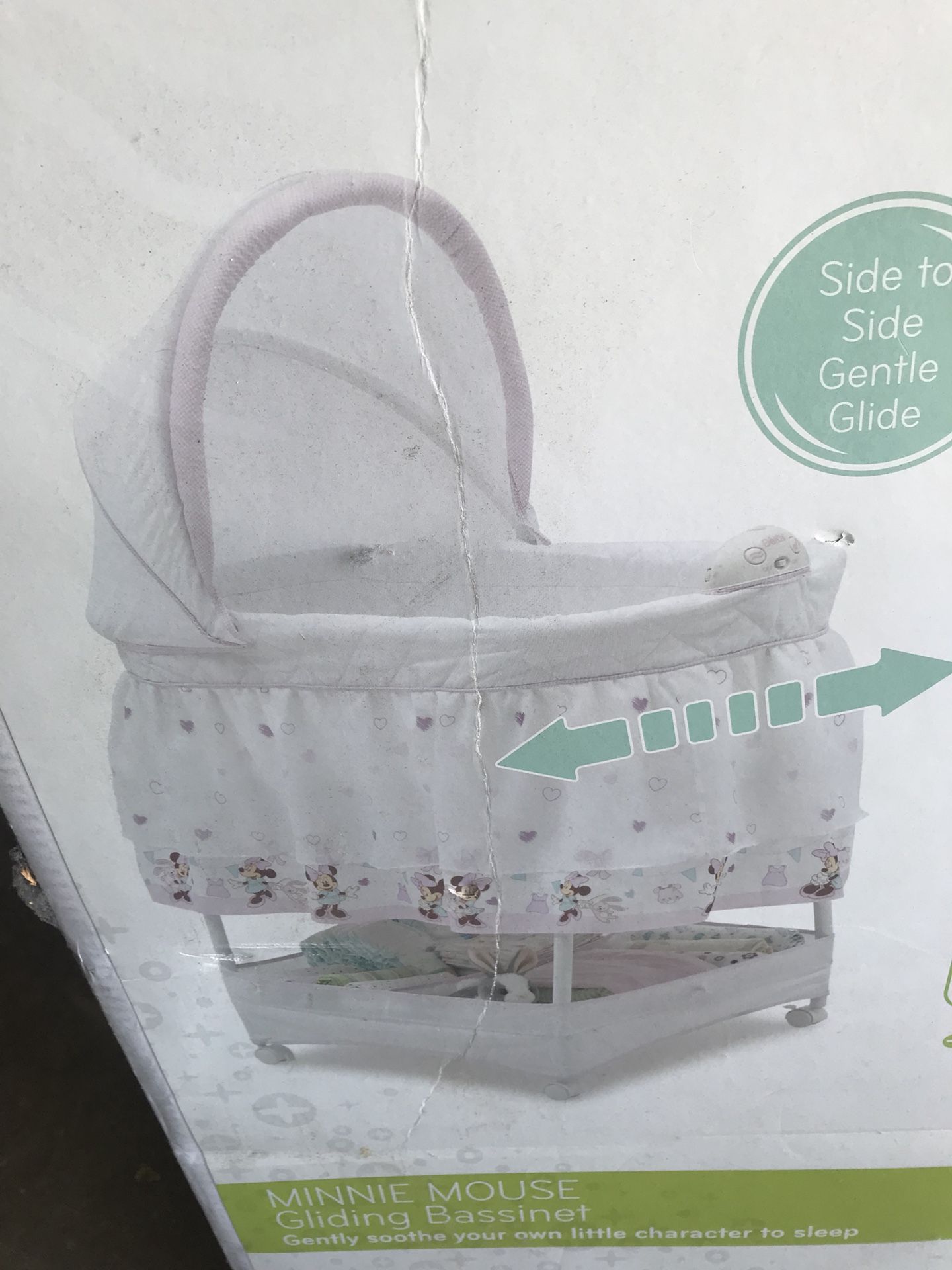 Minnie mouse gliding clearance bassinet