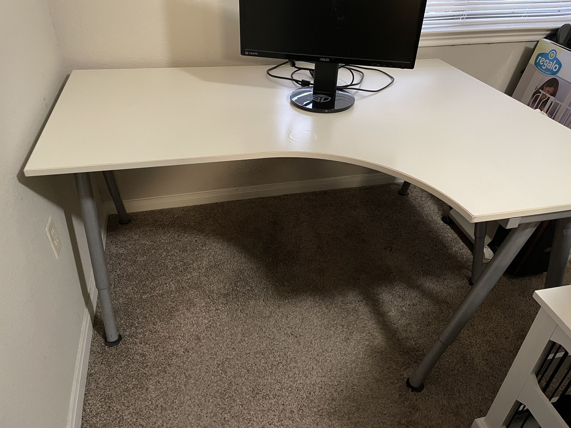 IKEA Craft Table/desk adjustable Height. 