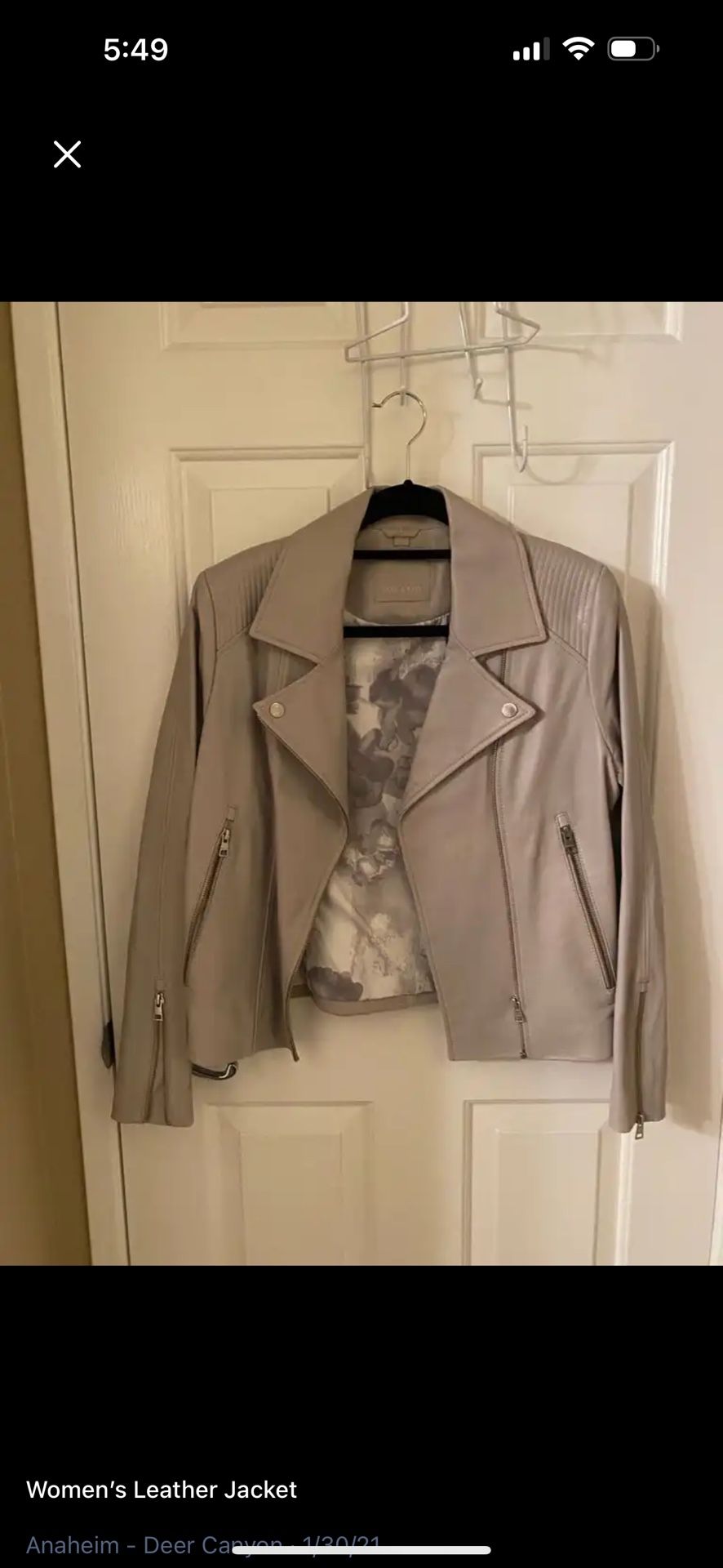 Women’s Leather Jacket