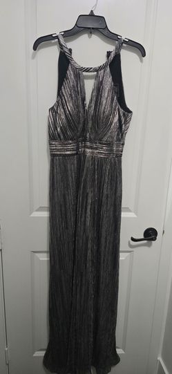 Black and Silver Formal Dress