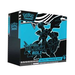 2025 Pokemon Scarlet & Violet Black Bolt ETB